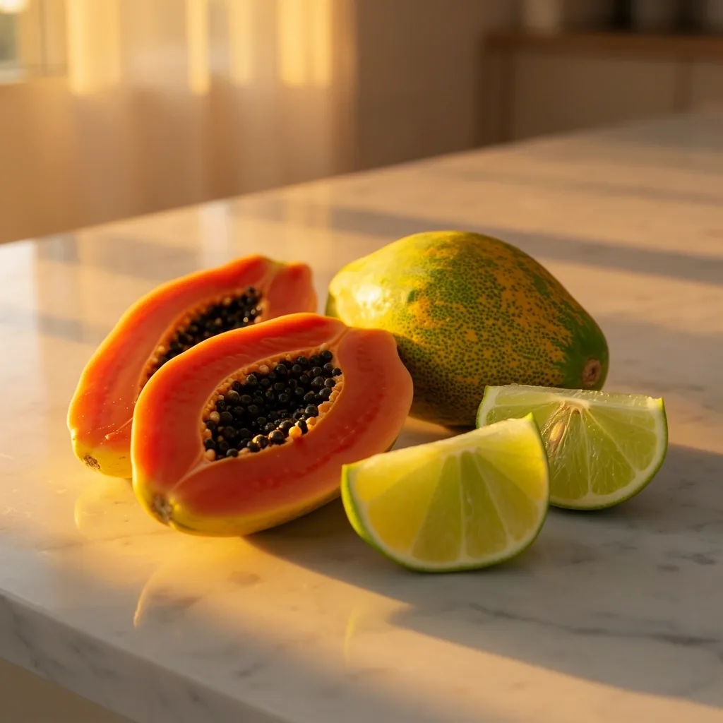 Fruta ligera de noche